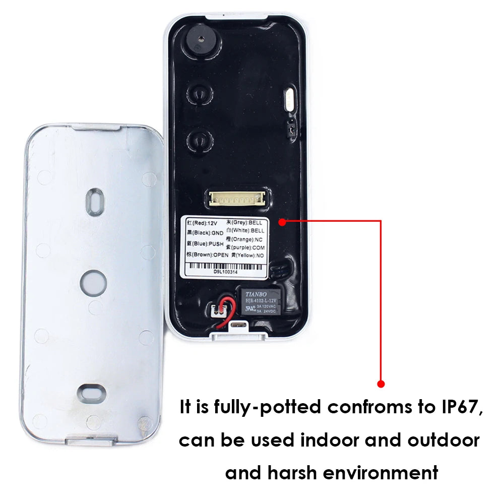 M6 Backlight RFID Reader &ndash; IP67 Waterproof Access Control