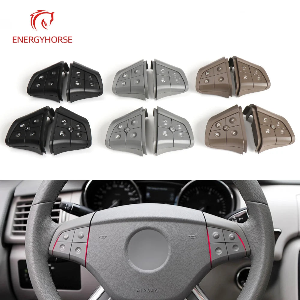 For Mercedes W164 W245 W251 Steering Wheel Switch Control Buttons Car Multi-function Switch Buttons For Benz GL ML R B Class by InterCyprus Trading Ltd