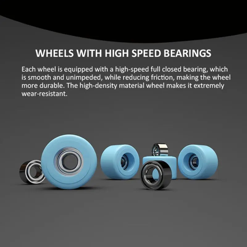 Finger SkateBoard Wooden Fingerboard Toy &ndash; Stunts Kit