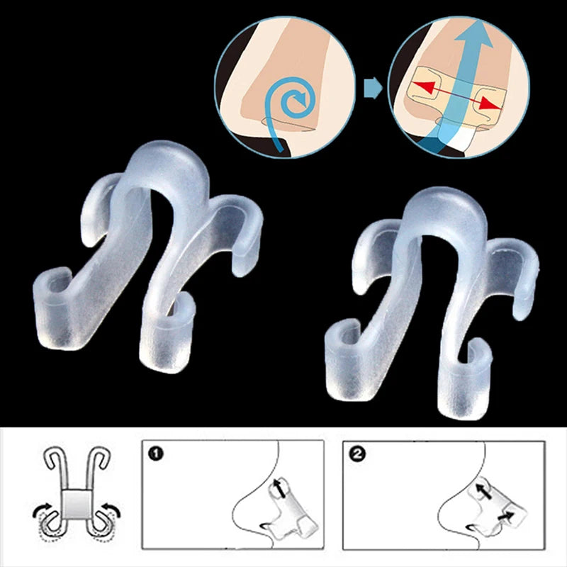 1Pc Sleeping Aid Anti Snoring Nose Clip &ndash; Silent Relief