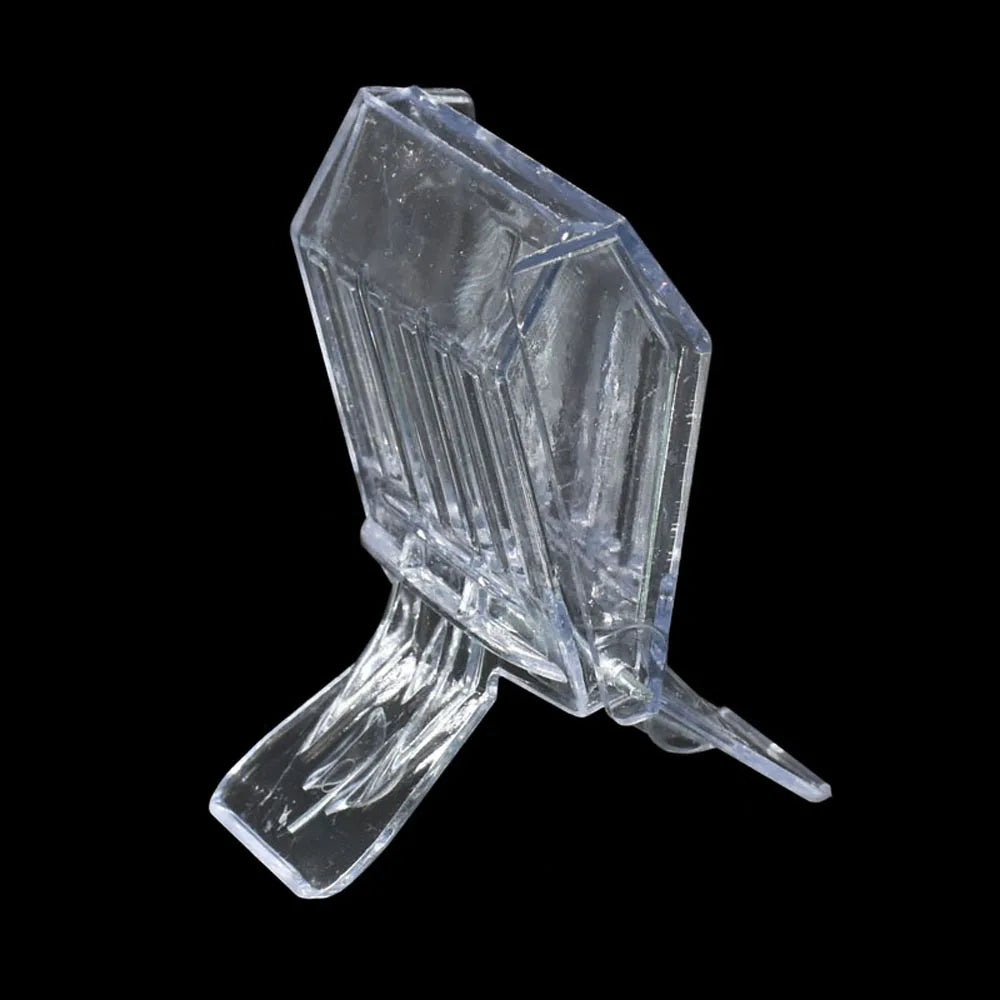 Queen Bee Cage Clip &ndash; Clear Plastic Beekeeping Tool