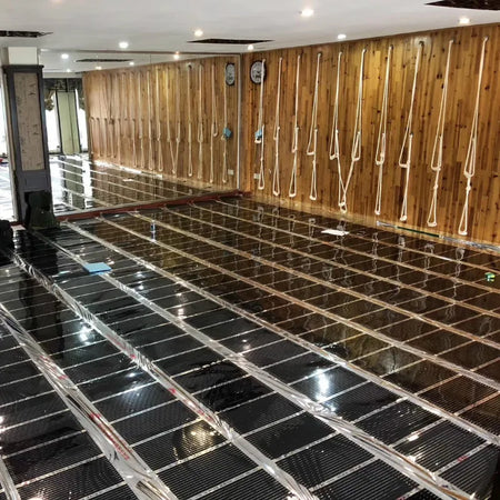 Eco-Friendly 220W Infrared Underfloor Heating Carbon Film Mat - 50cm Width