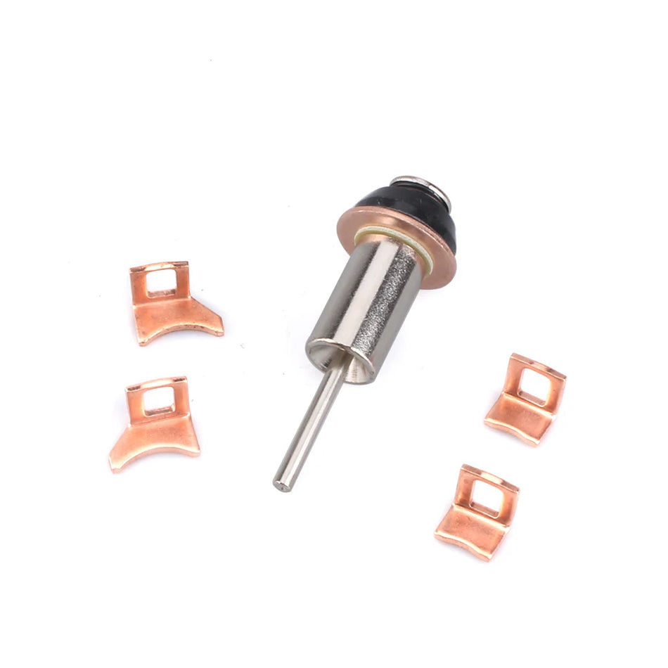 Starterio solenoido remonto rinkinys Honda Acura Toyota metalinis stūmoklis ir keturi solenoido kontaktai