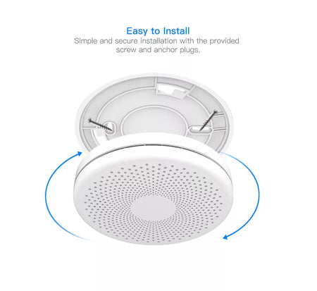 Carbon Monoxide Detection Smoke Alarm Commercial Household Fire Dedicated Wireless Independent Smoke Detector Alarm