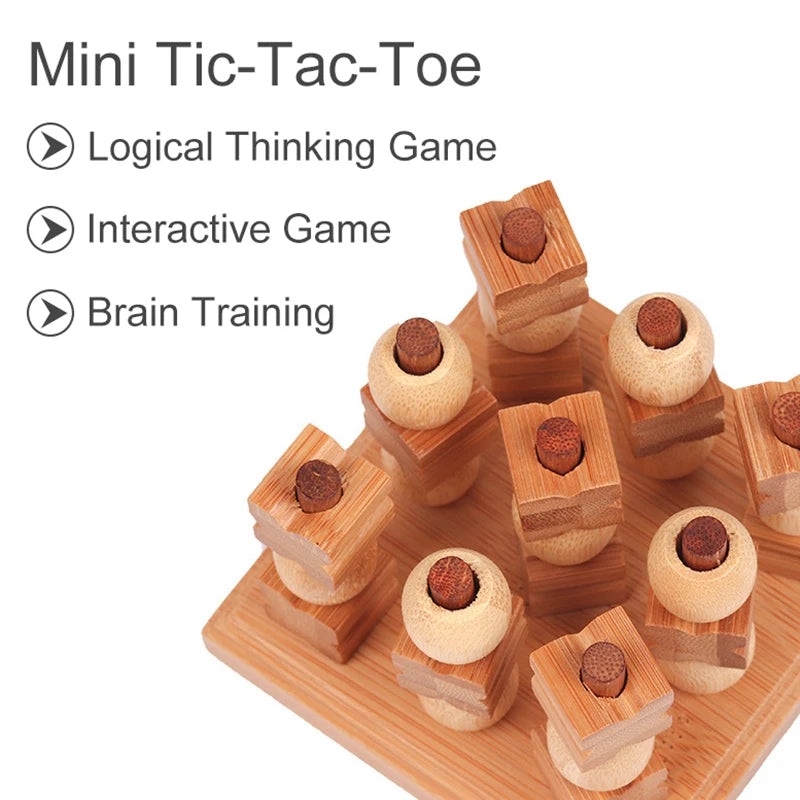 Mini Tic-Tac-Toe 3D Chess &ndash; Educational Brain Training