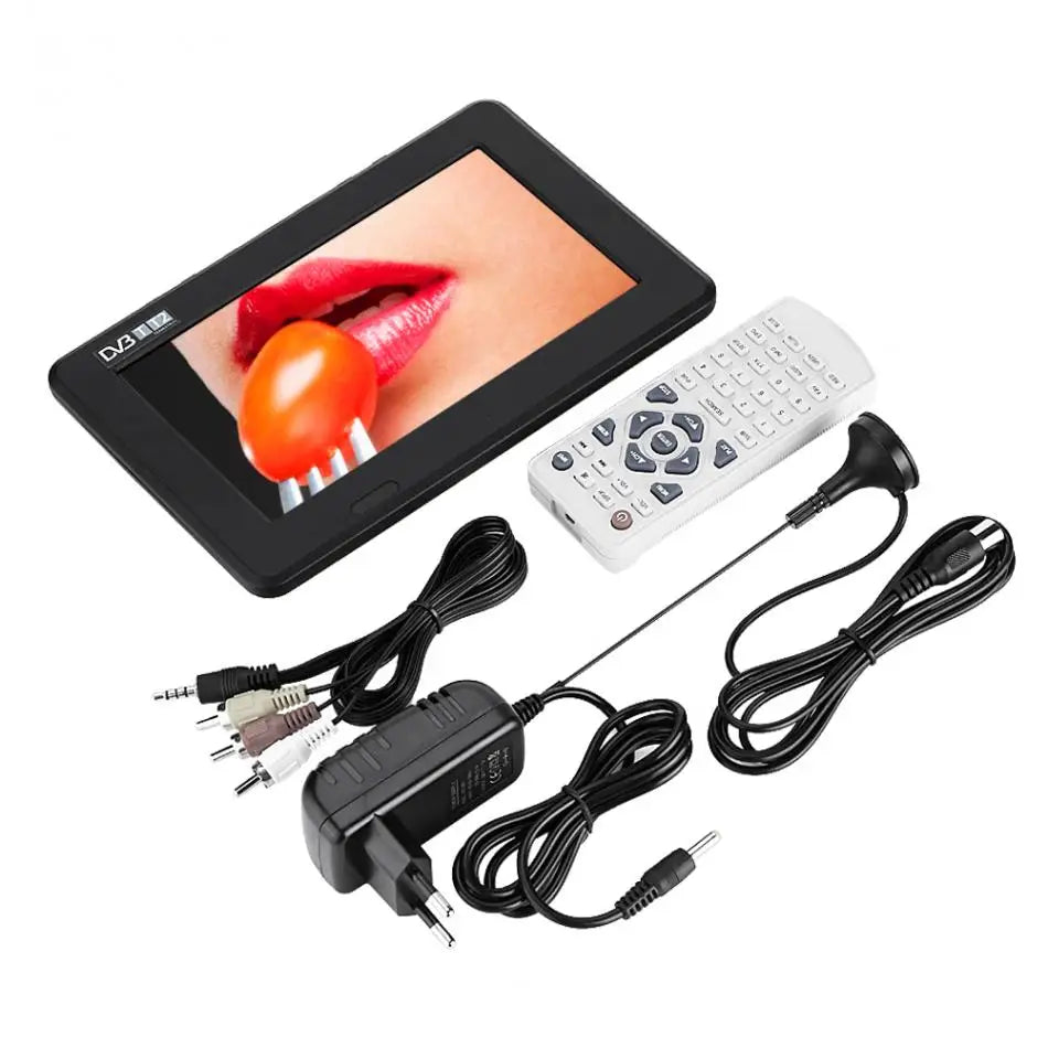 LEADSTAR D7 7-Inch Portable Mini TV with DVB-T2 &amp; Dolby AC3