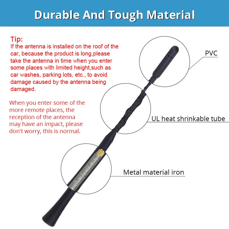 Universal Car Antenna Cover &ndash; Fits Multiple Models Easily