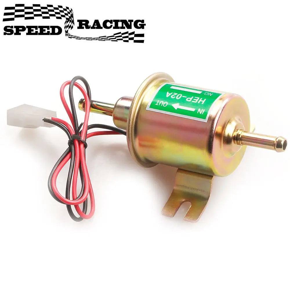 12V/24V Universal Electric Fuel Pump Low Pressure Bolt Fixing Wire Diesel Petrol HEP-02A For Car Carburetor Motorcycle ATV by InterCyprus Trading Ltd