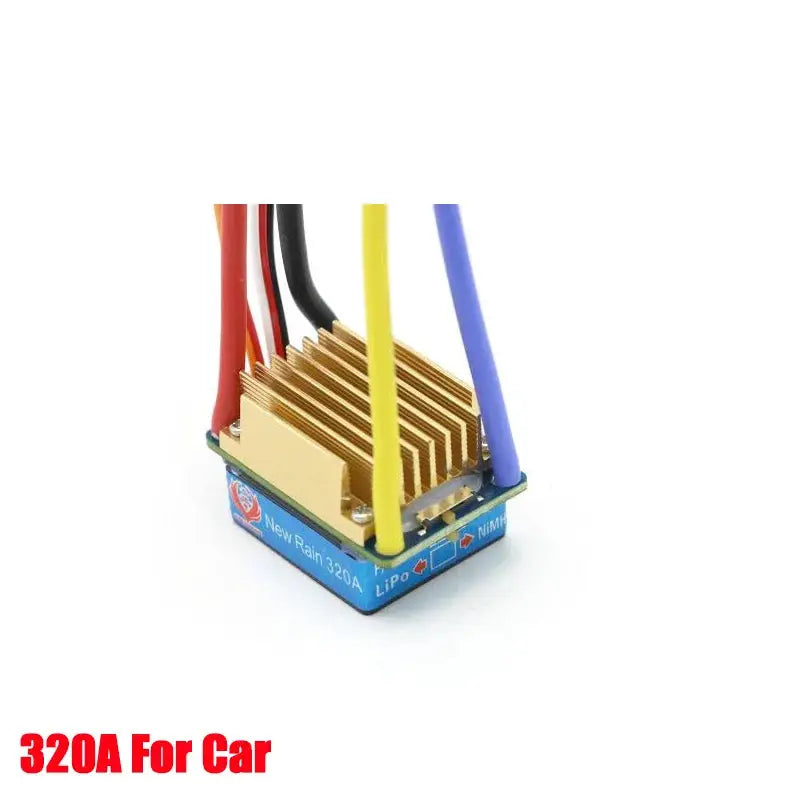 RC 160A / 320A / 480A ESC 380/540/775 Brushed Motor Speed Controller Dual Mode Regulator Band Brake for 1:10 Car Bait Boat by InterCyprus Trading Ltd