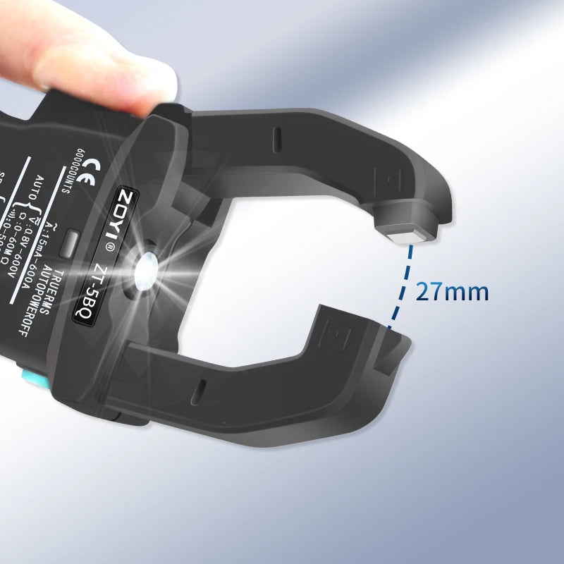 ZOYI 5BQ Digital Bluetooth Multimeter Clamp Meter &ndash; True RMS Accurate Measurement