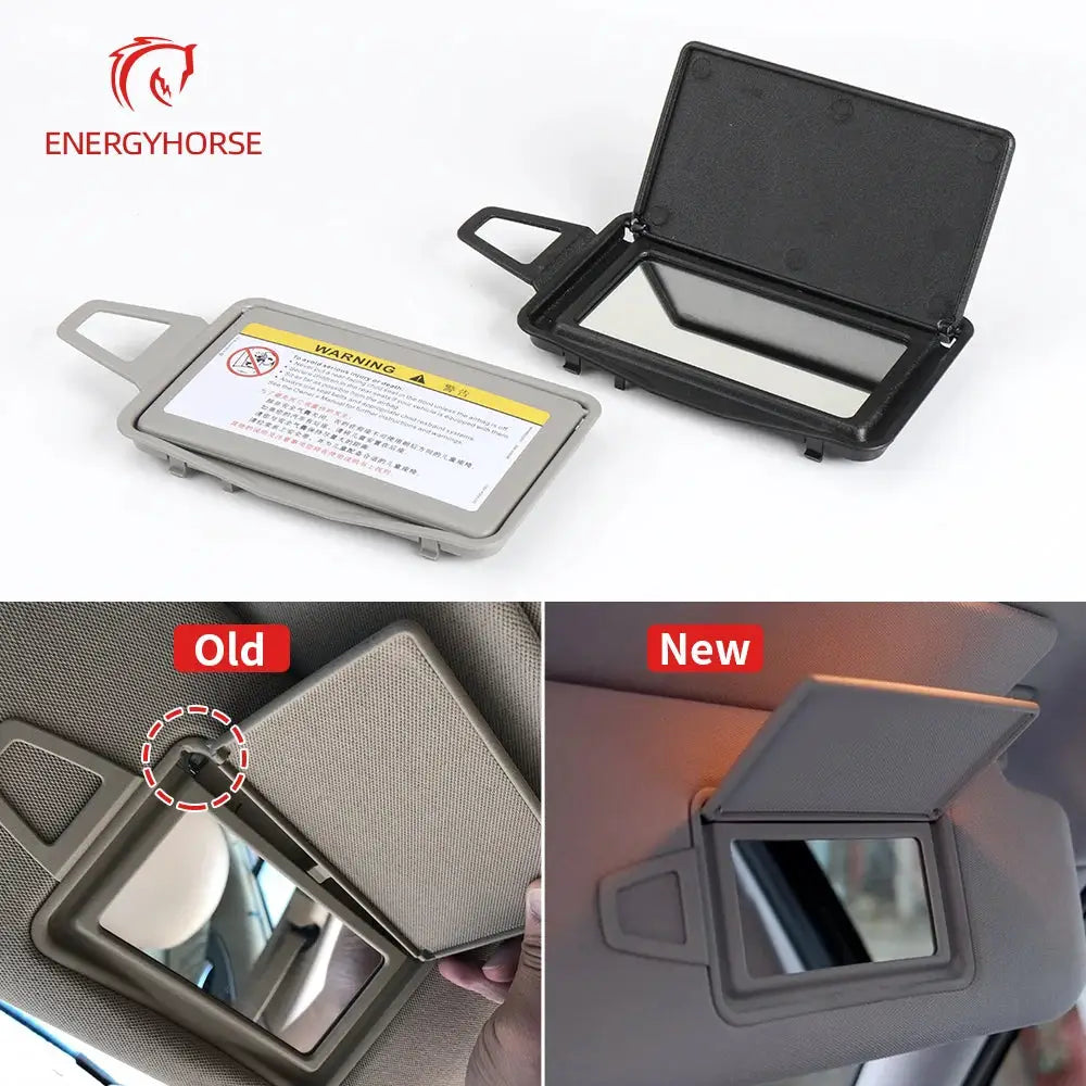 For Benz W211 Car Interior Sun Shade Visor Makeup Cosmetic Mirror Cover For Mercedes E CLS Class W219 Auto Accessories by InterCyprus Trading Ltd