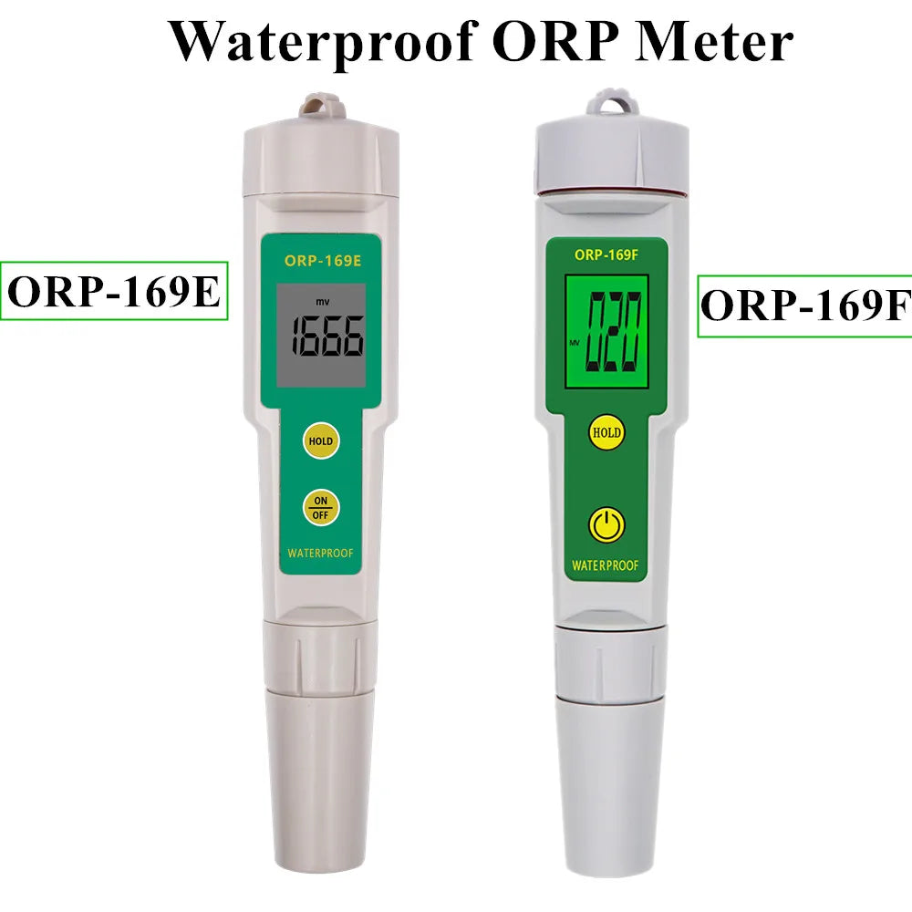 ORP-169E ORP-169F Waterproof ORP Meter &ndash; Digital Readout