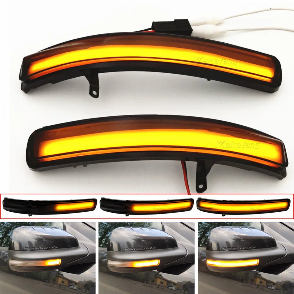 Lumières de clignotant LED séquentielles dynamiques pour Ford Explorer 2011 à 2019