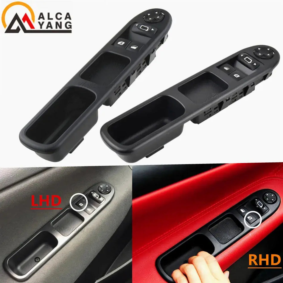 Master Window Switch For Peugeot 207 Citroen C3 Picasso 6554QC by InterCyprus Trading Ltd