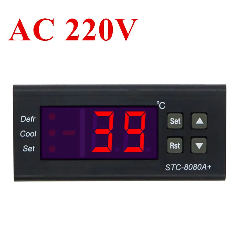 STC-8080A Temperature Controller &ndash; Precision Temperature Monitoring AC 220V