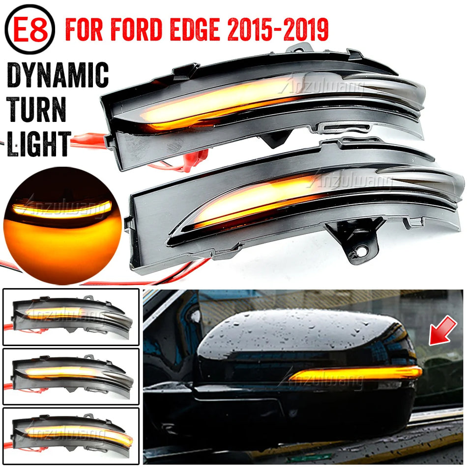 LED Sequential Side Mirror Turn Signal for Ford Edge ST 2015-2019