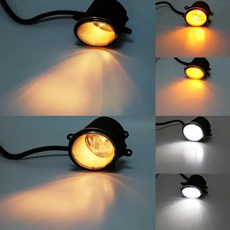 Fog Light For Toyota RAV4 2009 2010 2011 2012 Led Daytime Running Lamp Daylight DRL Wateproof Wires Switch Button by InterCyprus Trading Ltd