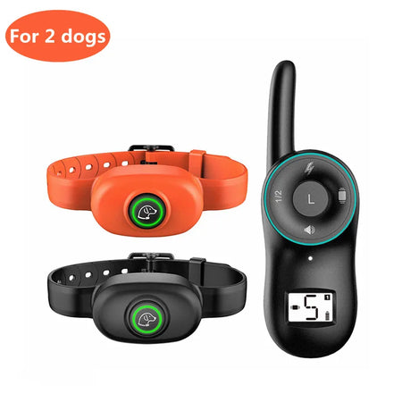 DOG300 Waterproof Bark Collar &ndash; Long Range Remote Control For 2 dogs