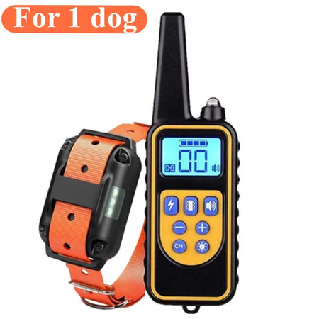 Electric Dog Training Collar &ndash; Waterproof and Rechargeable Anti Barking Device G / EU Plug