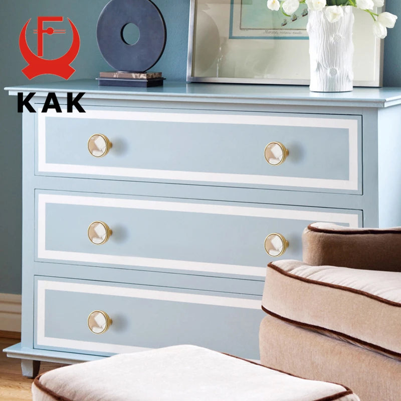 KAK Vintage Zinc Alloy Wall Hook Cabinet Handle Drawer Knob