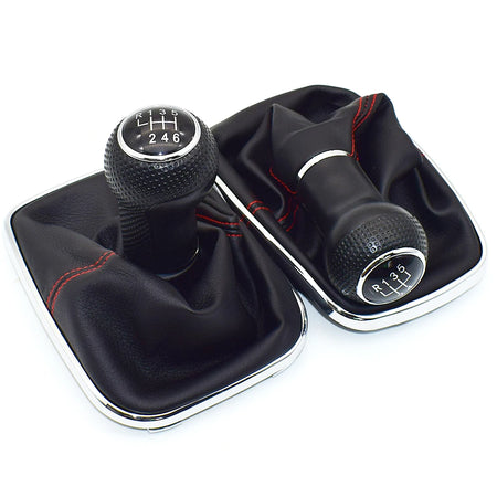 23mm Gear Shift Knob Lever Gaiter Boot &ndash; Stylish Upgrade for Volkswagen Models