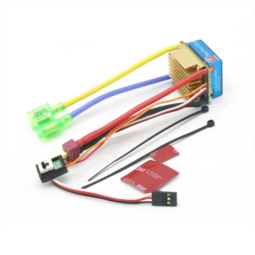 RC 160A / 320A / 480A ESC 380/540/775 Brushed Motor Speed Controller Dual Mode Regulator Band Brake for 1:10 Car Bait Boat by InterCyprus Trading Ltd