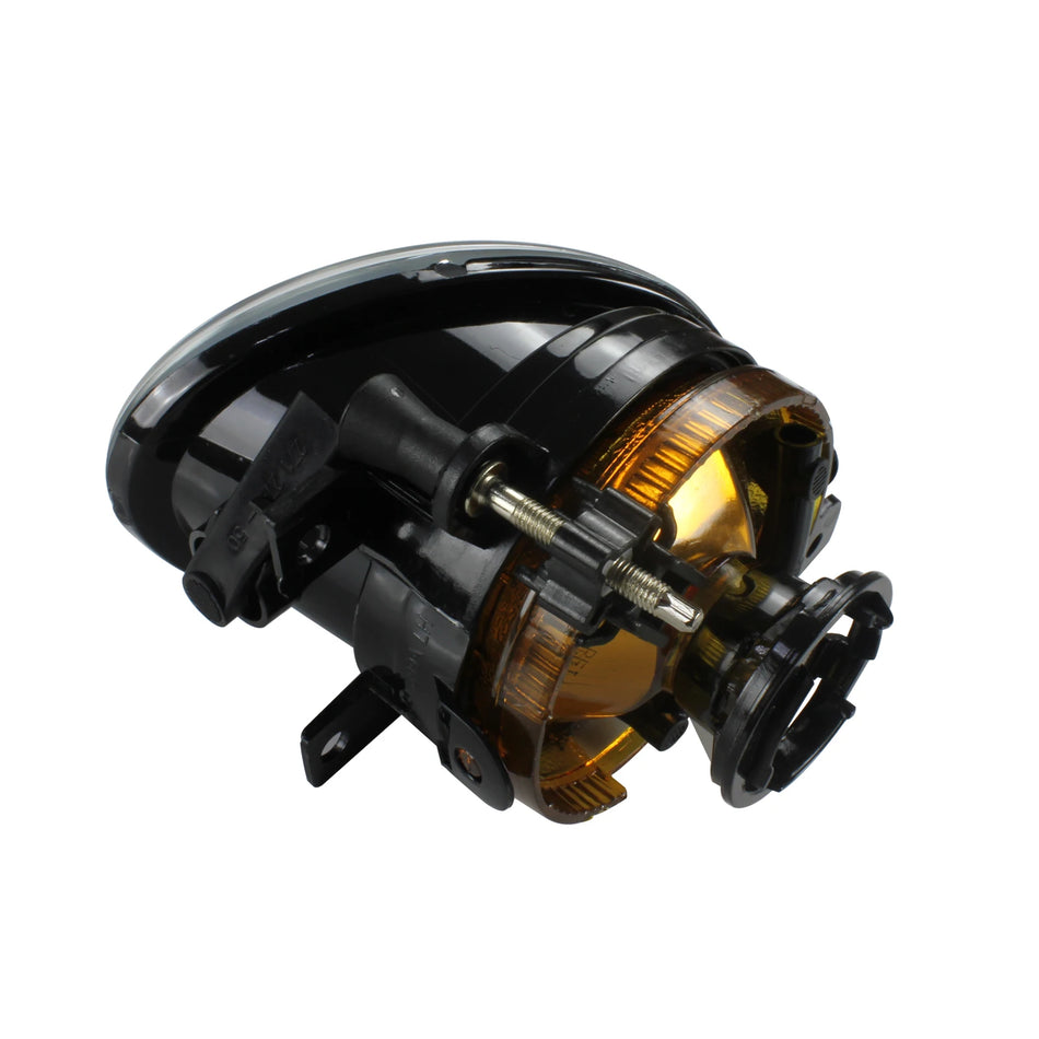 Conjunto de Carcaça de Farol de Neblina VW T5 Transporter, Feito de Plástico e Metal