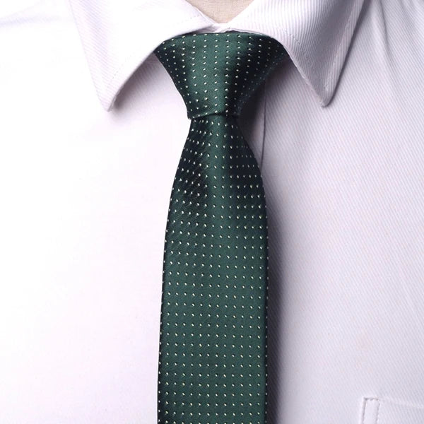 XGVOKH Striped Jacquard Woven Necktie for Men yg10