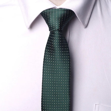 XGVOKH Striped Jacquard Woven Necktie for Men yg10