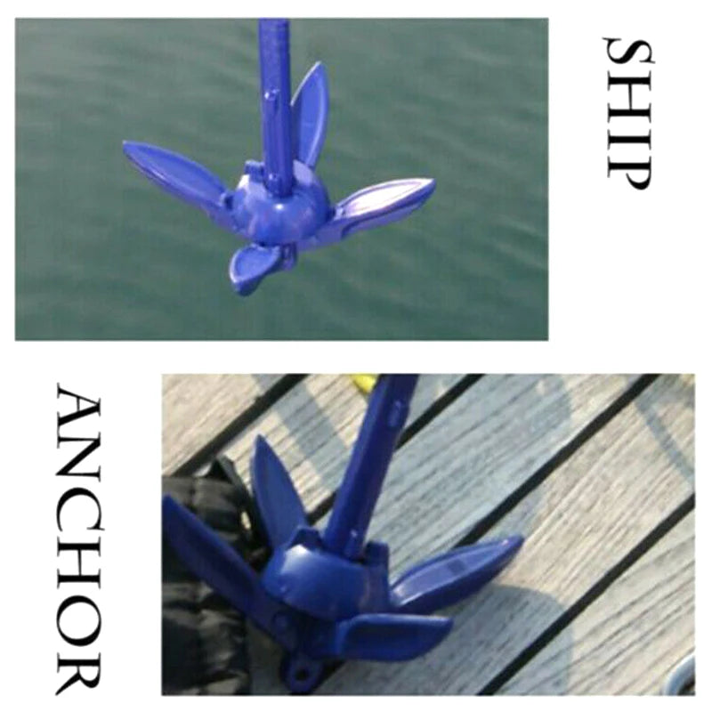 Folding Anchor Fishing Accessories for Kayak Canoe Boat Marine Sailboat Watercraft XR-Hot