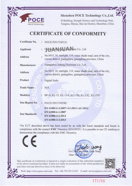 JUANJUAN 10kg Digital Kitchen Scale &ndash; 1g Precision Ultra