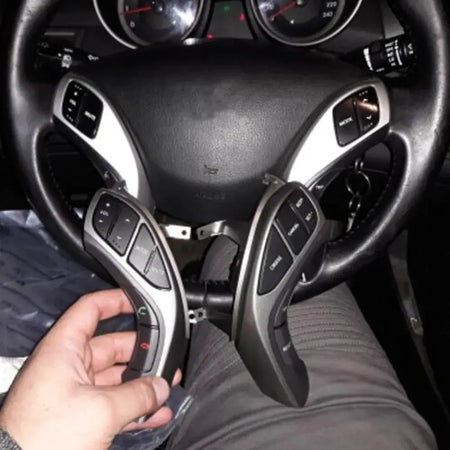 Steering Wheel Bluetooth Audio And Cruise Control Switch Button For Hyundai I30 Elantra 2012-2015 by InterCyprus Trading Ltd