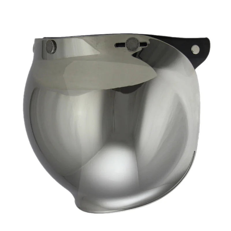 Vintage Motorcycle Windshield Helmet Style &ndash; Open Face DOT