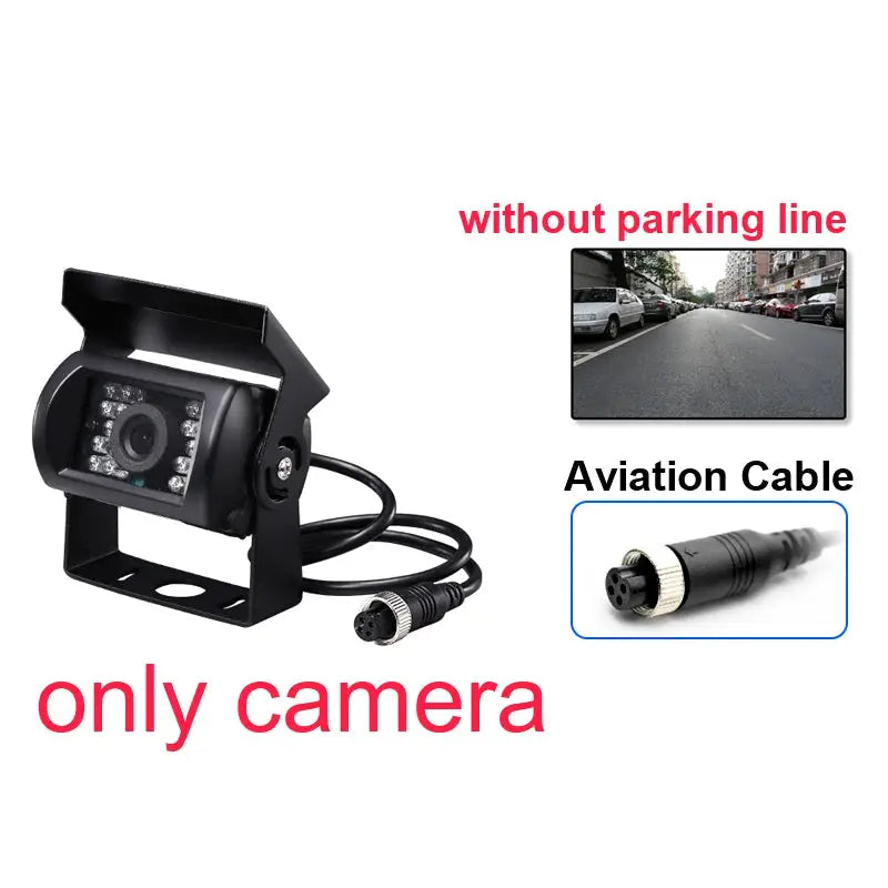 Waterproof Heavy Duty Backup Camera With IR Night Vision For Trucks by InterCyprus Trading Ltd