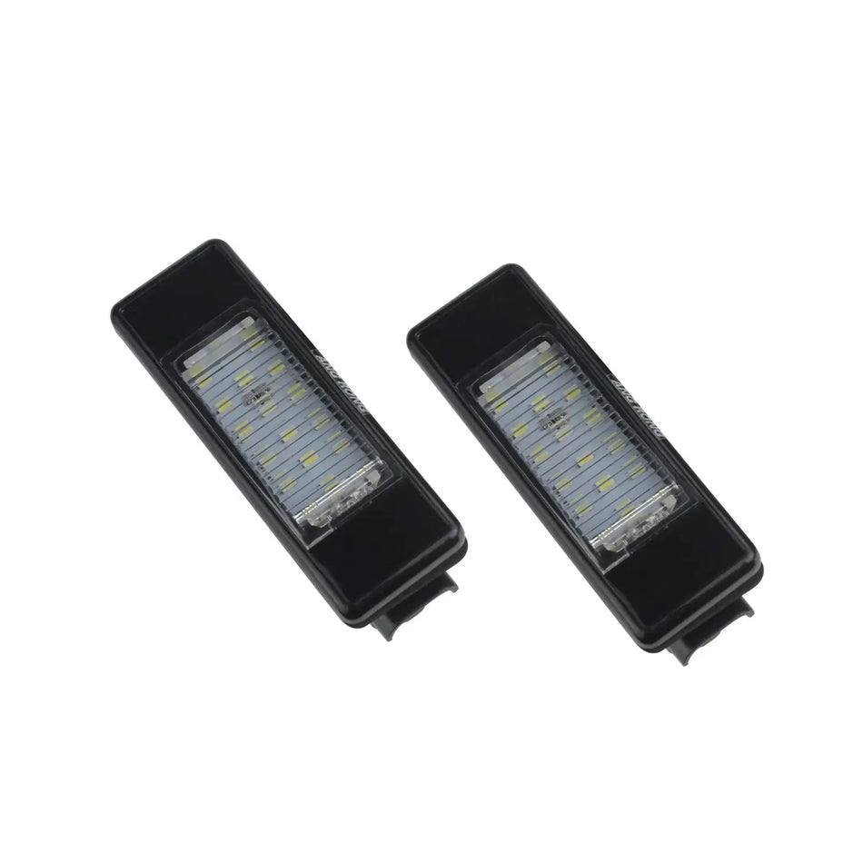 License Plate Lights LED Canbus For Peugeot Citroen C3 C4 by InterCyprus Trading Ltd