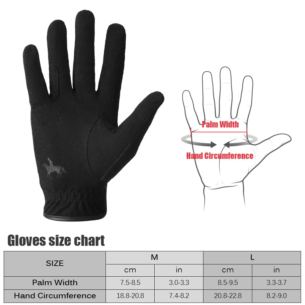 Professional Horse Riding Gloves &ndash; Lightweight Breathable