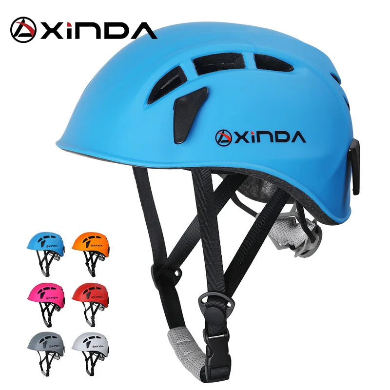 Xinda Adjustable Outdoor Rock Climbing Helmet