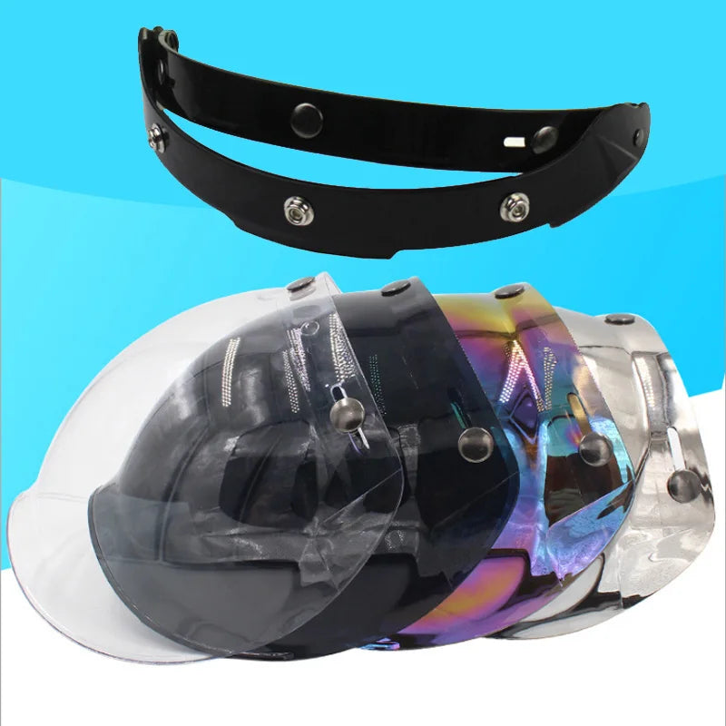 OrzChoice Open Face Bubble Visor &ndash; DOT Certified Safe Riding