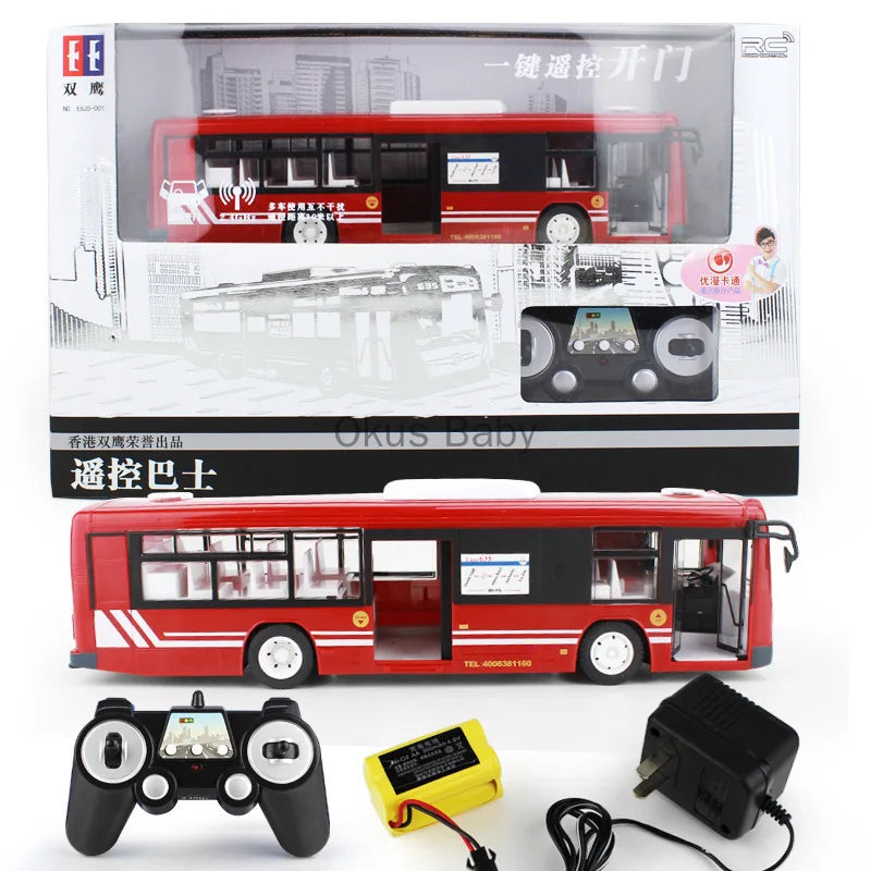 Double E 6Ch RC Car &ndash; Remote Control Bus with Sound and Light