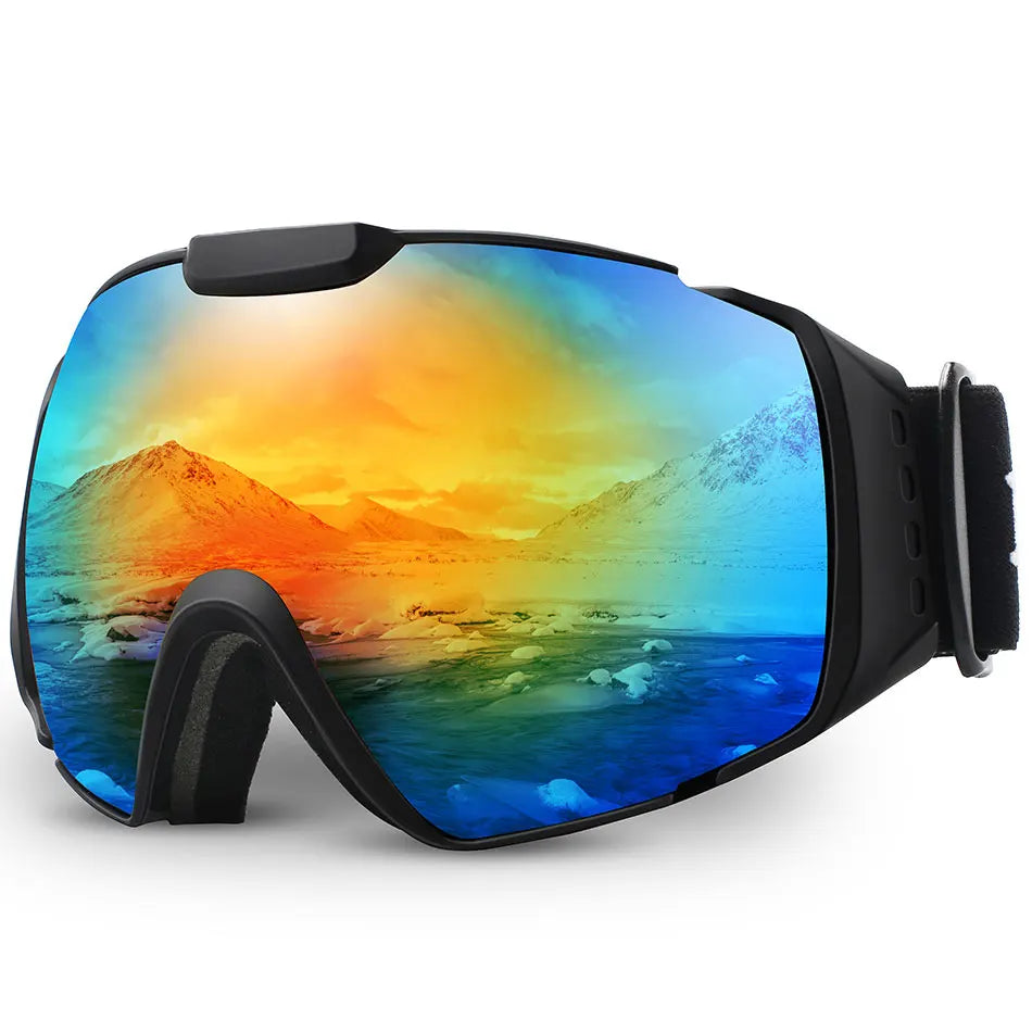 maxjuli ski goggles Ski Goggles,OTG Anti-Fog Snowboard Skate Snowmoblie Double Layer Spherical Lens Snow Goggles Men Women M4 – InterCyprus Trading Ltd
