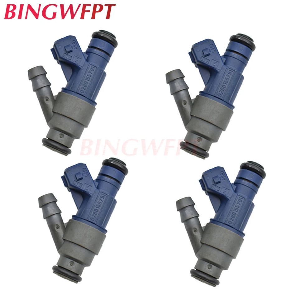 4 kosa injektorjev goriva za Volkswagen Golf, Beetle, Bora 06A906031C 852-18104