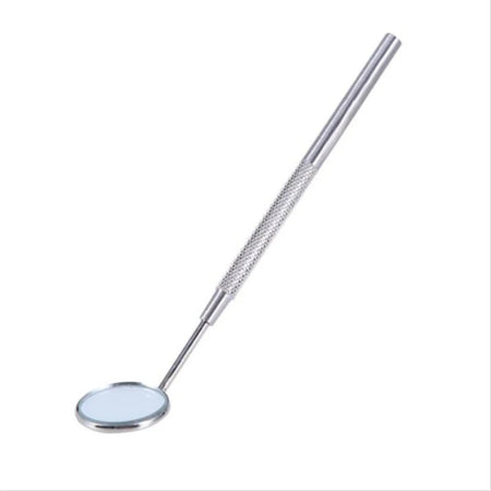 Stainless Steel Mouth Mirror &ndash; Heat Safe Disinfectable Default Title