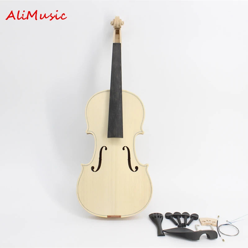 UV01 Violino Unfinished White Violin &ndash; Handcrafted Quality