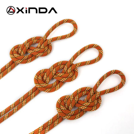XINDA 9.8mm 10.5mm Rock Climbing Dynamic Rope - Ultra Strong