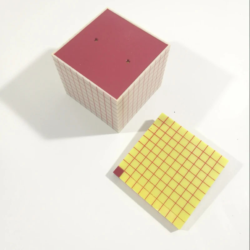 Cube Volume Demonstrator 1L &ndash; Ideal Mathematics Teaching Aid