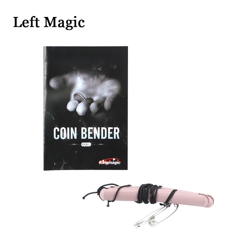 Бендер Монетни Магически Трикове Подписани Монети Сцена Улица Трик