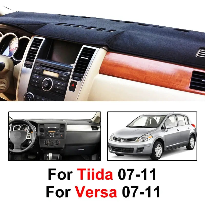 Xukey Fit For Nissan Versa Tiida C11 2007 2008 2009 2010 2011 Dashboard Cover Dashmat Dash Mat Pad Sun Shade Dash Board Cover by InterCyprus Trading Ltd