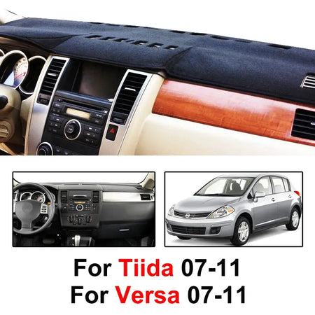 Xukey Fit For Nissan Versa Tiida C11 2007 2008 2009 2010 2011 Dashboard Cover Dashmat Dash Mat Pad Sun Shade Dash Board Cover by InterCyprus Trading Ltd