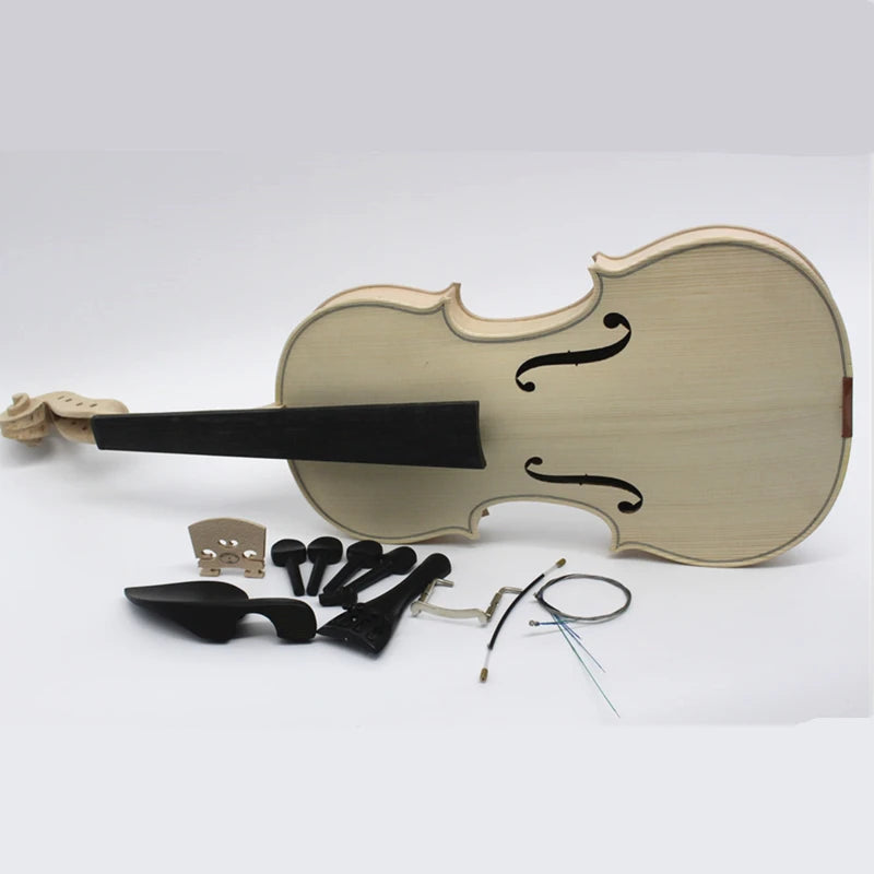 UV01 Violino Unfinished White Violin &ndash; Handcrafted Quality