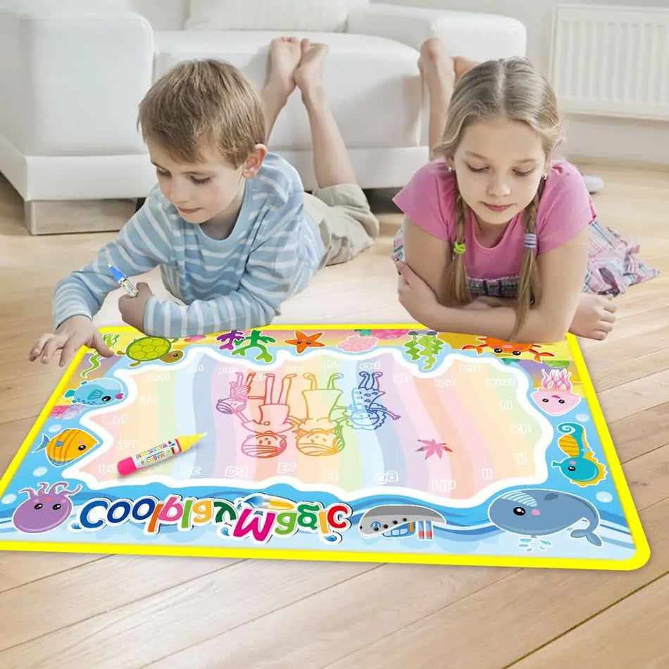 Water Drawing Mat Set &ndash; Creative Fun for Kids